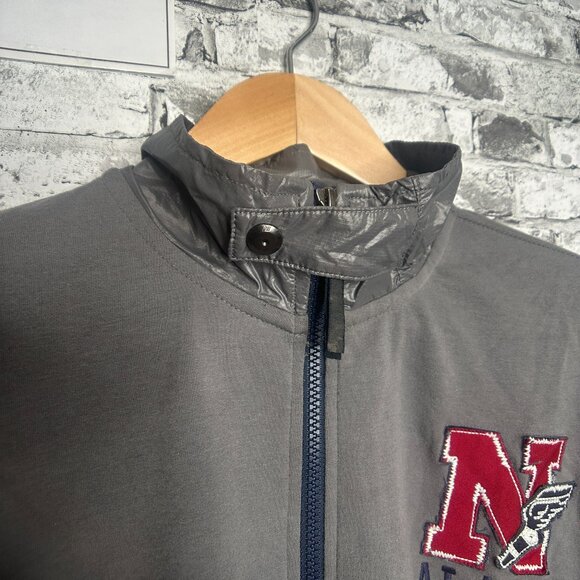 EUC New Balance Hopkinton Grey Zip Up Jacket Size Large - Picture 5 of 15